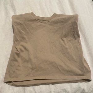 Aritzia Babaton Shoulder Pad Tee
